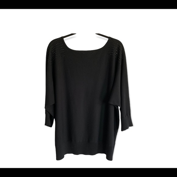 Cable & Gauge Tops Cable Gauge Black Knit Sz 2x Poshmark